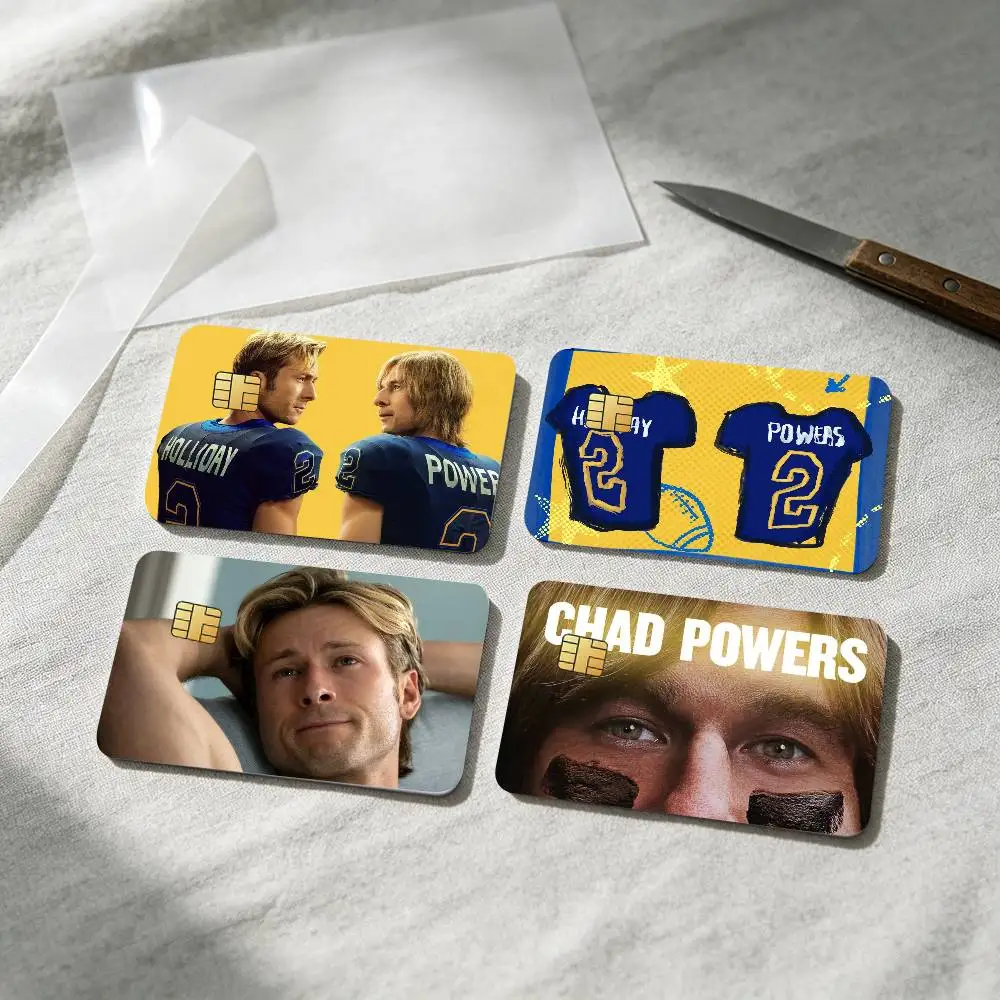 TV Series C-Chad P-Powers Card Stickers for Bank Access Protective Waterproof Film Cover Sticker Surprise Gift