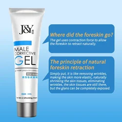 Gel de soin de la tête du pénis pour hommes, prépuce masculin, amélioration de la prépuce fongique, liquide, sexe, boutique, essence de plante naturelle