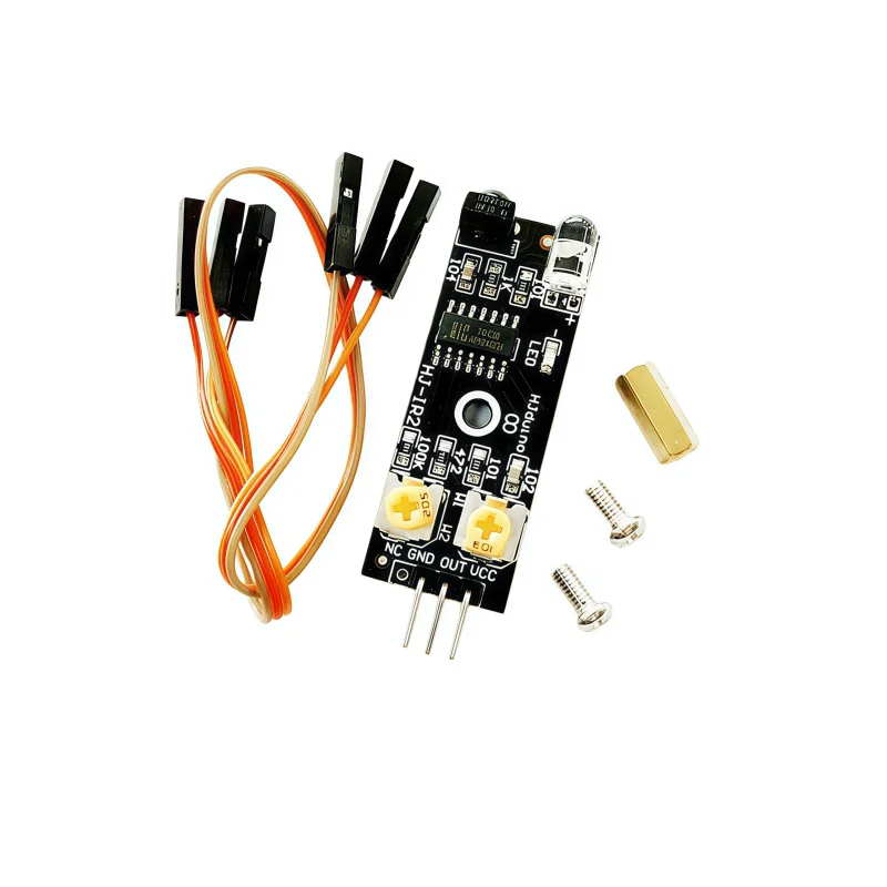 HJ-IR2 infrared obstacle avoidance module infrared photoelectric switch obstacle avoidance sensor is not afraid of light