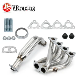 Stainless Steel Exhaust Manifold Header For 88-00 Honda Civic For 88-91 Honda CRX D-Series EJ EG EH EK / SOHC EF EK EM D15 D16