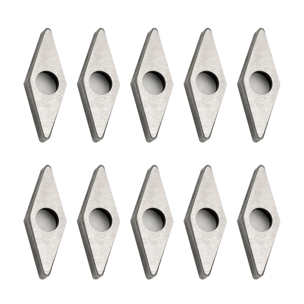Carbide Shim Assento para Torneamento Inserções Vnmg1604 08 12 16 Mv1603 Acessórios Cnc Faca Almofada para Cnc Ferramenta de Torneamento 10 Peças Mv1603