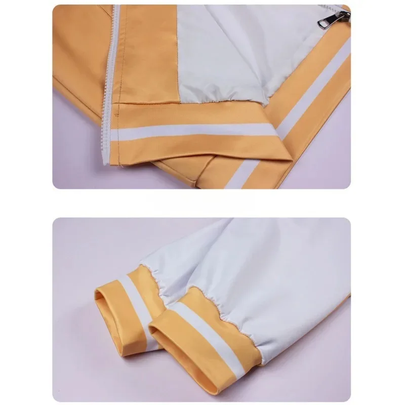 Anime quebra-vento jou togame winbre cosplay traje adulto jaqueta zip up casaco shishitoren uniforme escolar estilo casual casaco cos