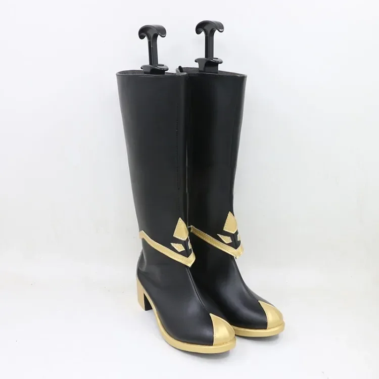 Sky Children of Light Black Cosplay Shoes Boots Halloween Carnival Cosplay Costume Accessories