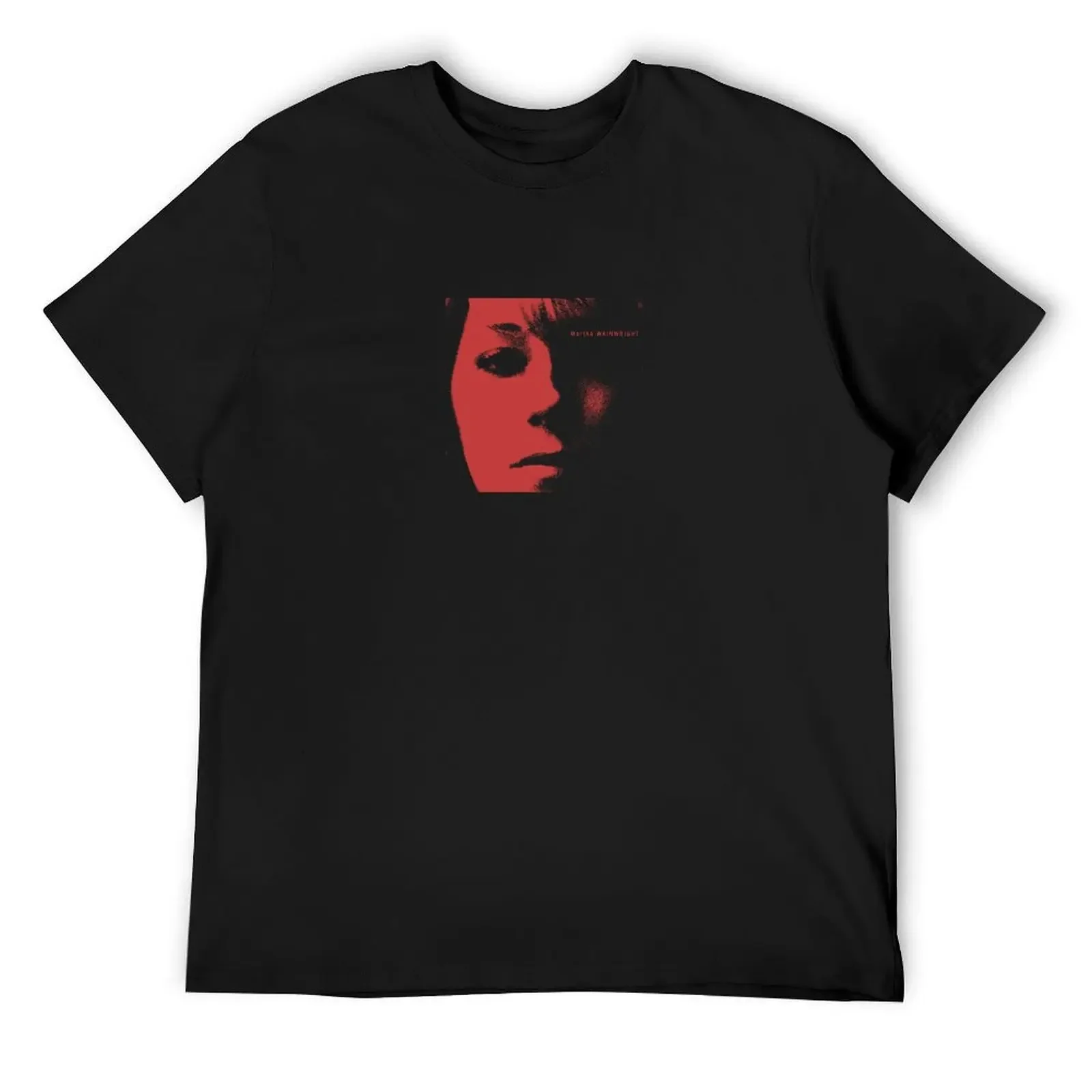 

Martha Wainwright Print T-Shirt summer 2025 Funny t-shirts blue archive quick drying tee shirts for men