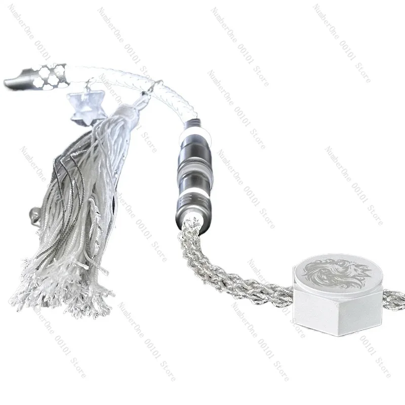 

Кабель клавиатуры с монокристаллической медью RGB холодного белого света, кабель механической клавиатуры с магнитной осью 8K, высококачественная авиация