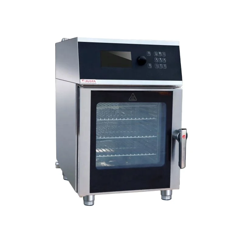 Jia Si Te JO-E-Y43S Four-layer LCD Mechanical Control Universal Commercial Electric Steam Oven No Boiler Baking Steaming 1 Year