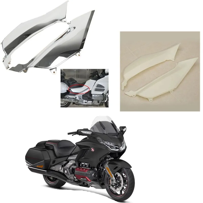 For Honda Gold Wing GL1800 GL 1800 2012-2015 2013 2014 Unpainted/Chrome Motorcycle Accessories Mid Frame Cover Fairing