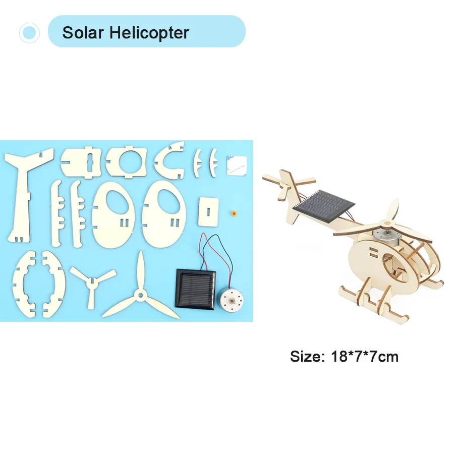 Science Experiment Educational Toy DIY Physical Model Handmade Small Production Assembly Craft Technology Project for School Kid