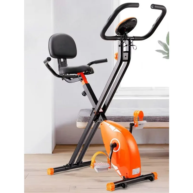 Indoor Foldable Gym Bicycle with Magnetic Resistance Spinning Exercise Bikes