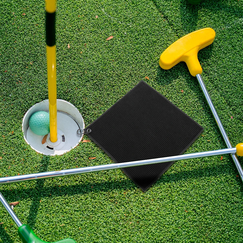 

3Pcs Microfiber Golf Towel Set Portable Ball Cleaner for Outdoor Sports Quick-Dry Absorbent Wipe for Clubs and Balls Stylish