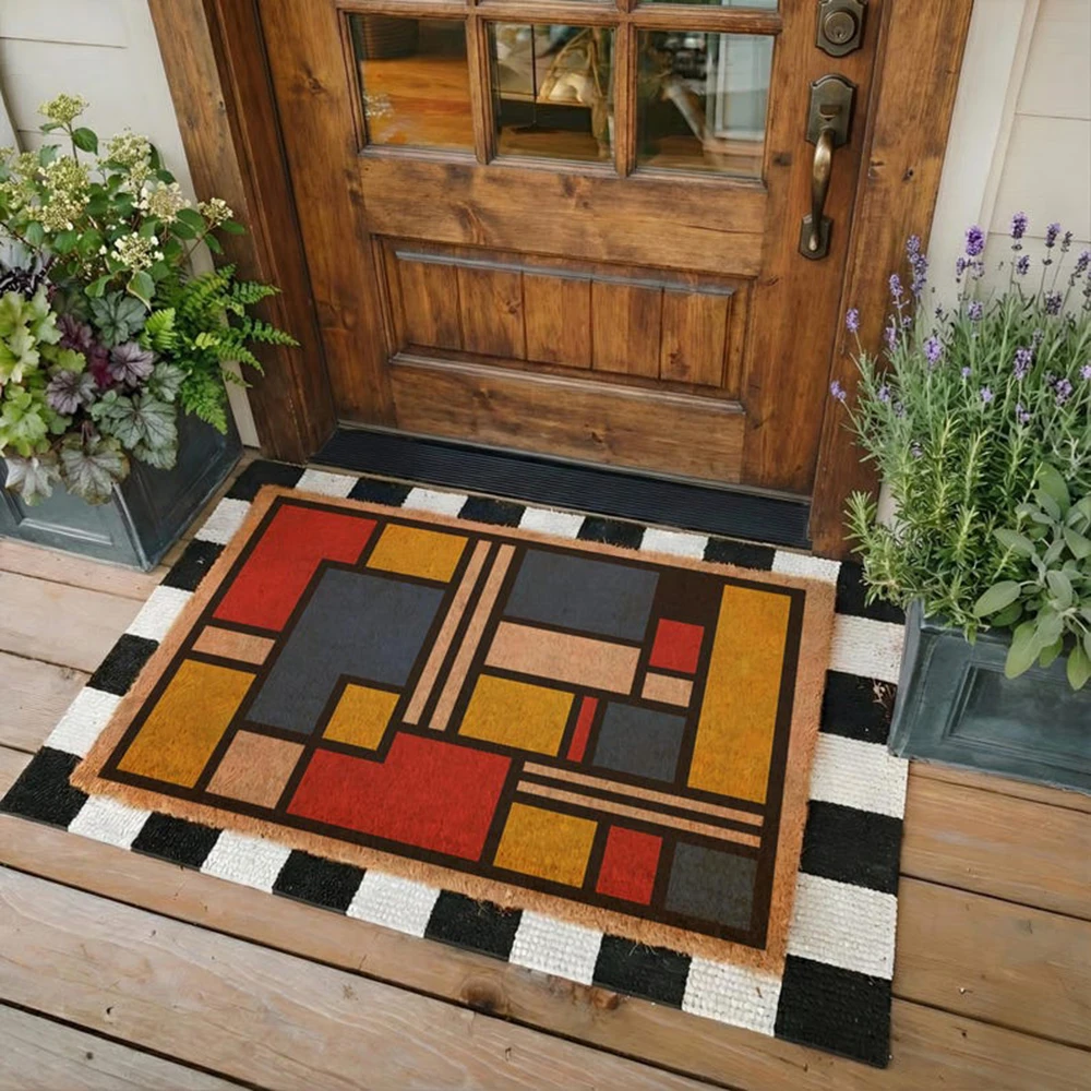 Mid Century Modern Doormat Bau - Century Textile & Sewing Supply Hours 评论和价格