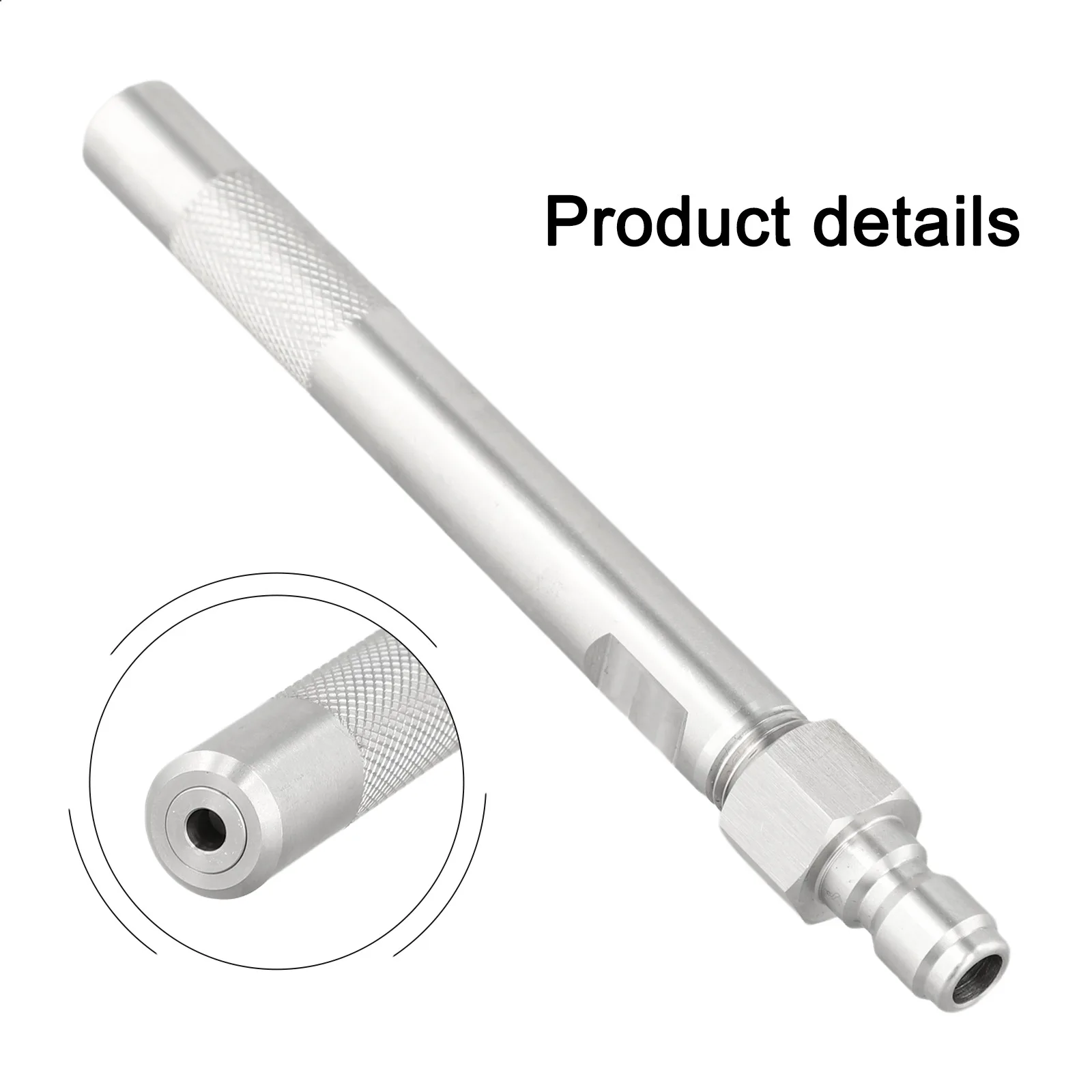 Long Range Nozzle for Pressure Washers Effortlessly Clean High Areas Up to 50 Feet with Remote Atomization Technology