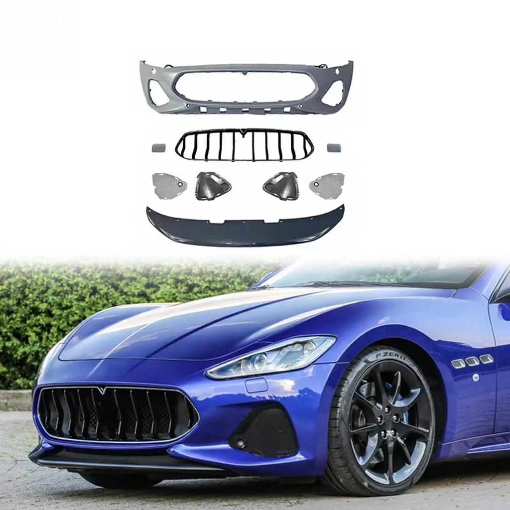 

Z Style Front Bumper for Maserati GT Car Accessories Facelift Conversion Front Bumper Front Lip
