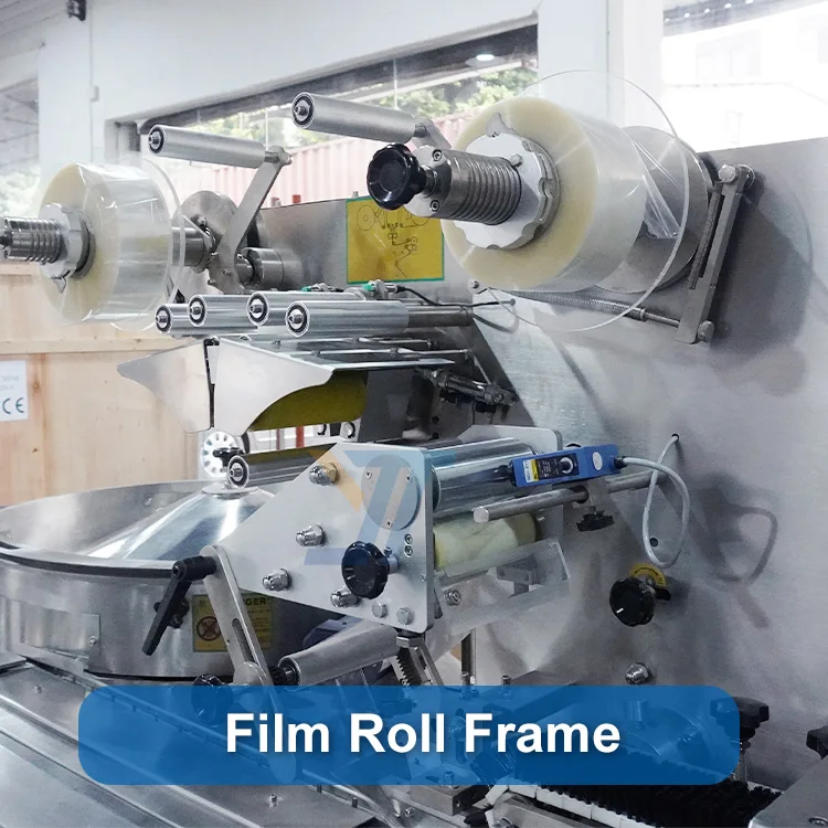 1200 كيس / دقيقة عالية السرعة صغيرة الحلوى غائر آلات تغليف الحلوى التلقائي آلات تعبئة وسادة الطعام #6