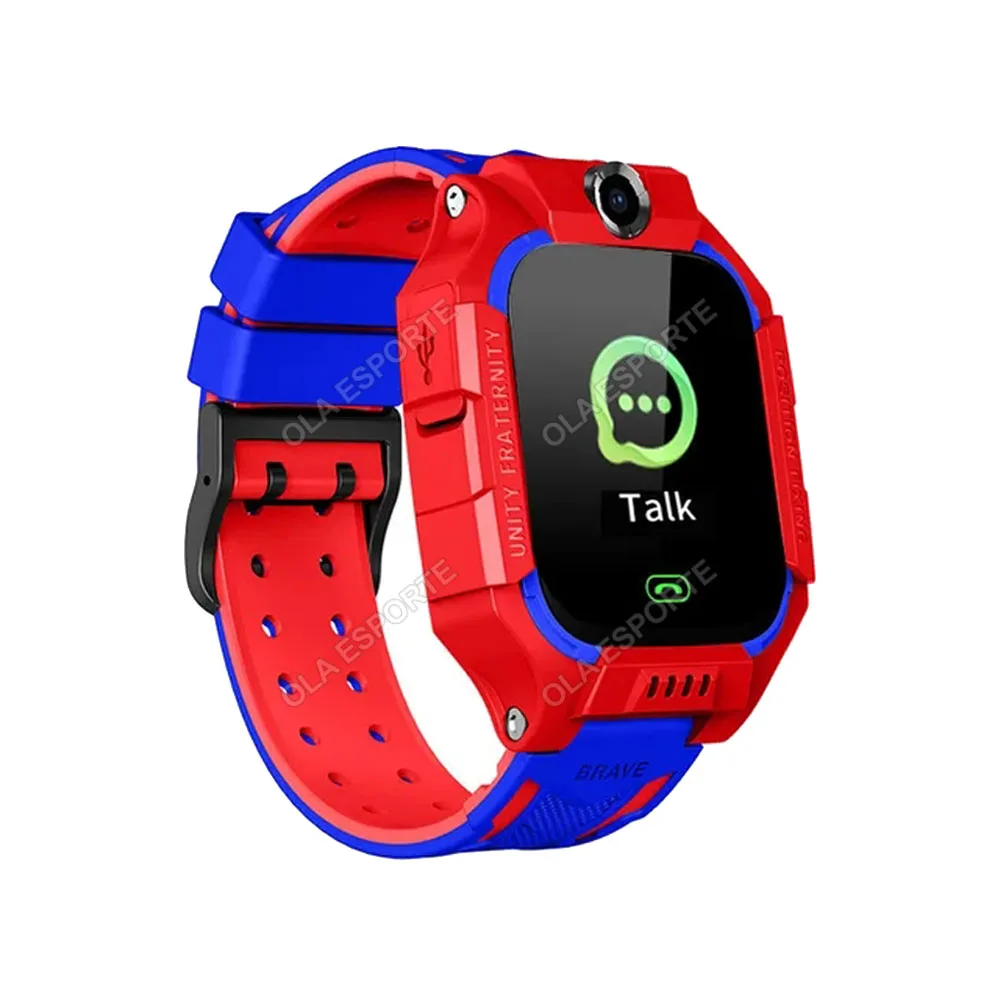2026 Neue 2G Kinder-Smartwatch mit SIM-Karte, Anruf, HD-Kamera, GPS-Ortung, SOS, IP68 wasserdicht, LED-Taschenlampe, Smartwatch für Jungen und Mädchen Ht23