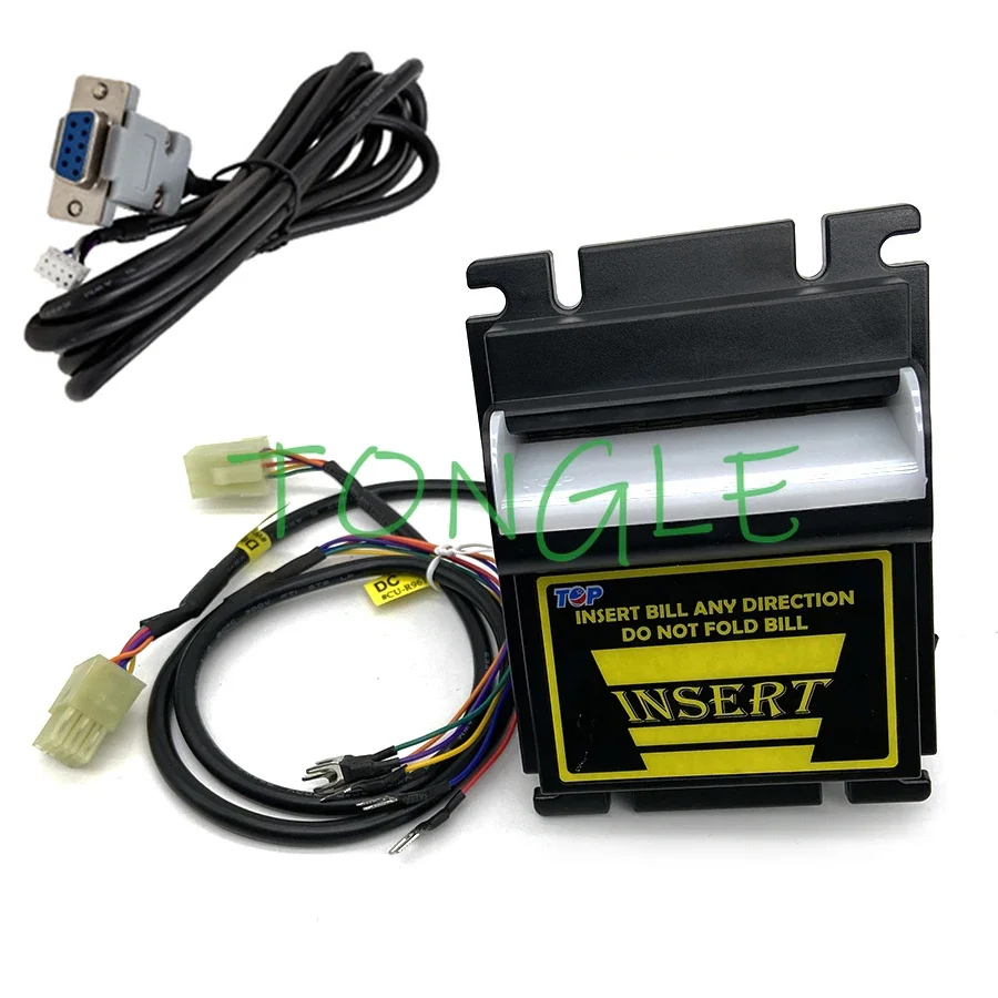 Pulse / Serial Signal Multi Banknotes Currencies Bill Acceptor for THB, EURO,MXN, Bill Opreated for Arcade Vending Game Machine