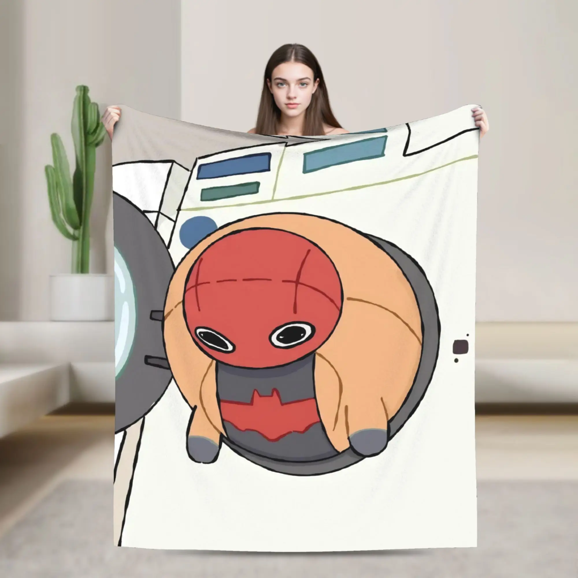 

Jason Todd Knitted Blankets Fleece Red Hood Anime Soft Throw Blanket for Bedroom Sofa Bed Rug