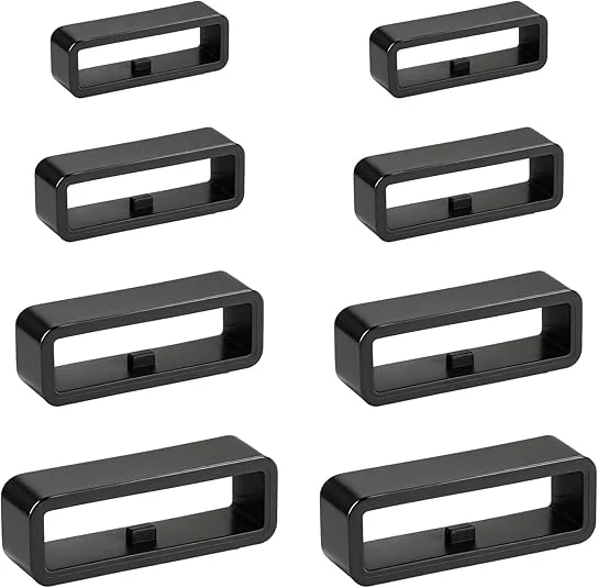 Watch Band Holder, Watch Keeper Loop, Smartwatch Strap Holder Rings Replacement Rubber Bands Fastener Rings Parts: 18/20mm/22