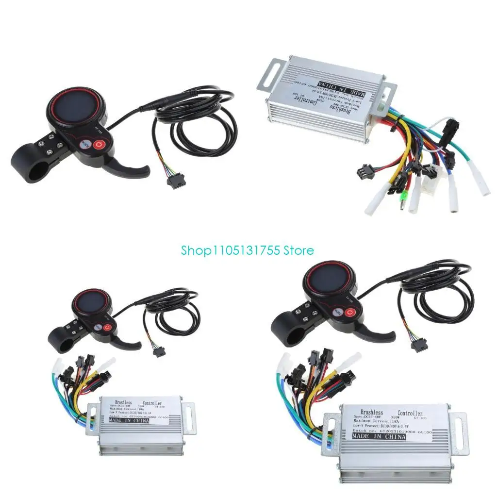 

K0EF 36V/48V and 350W, Professional Electric Controller for Scooter, E-bike, Brushless Speed, with LCD Display