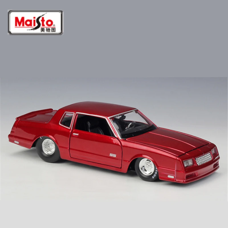 

Maisto 1:24 Chevrolet Monte Carlo SS Alloy Sports Car Model Diecasts Metal Toy Vehicles Car Model High Simulation Childrens Gift