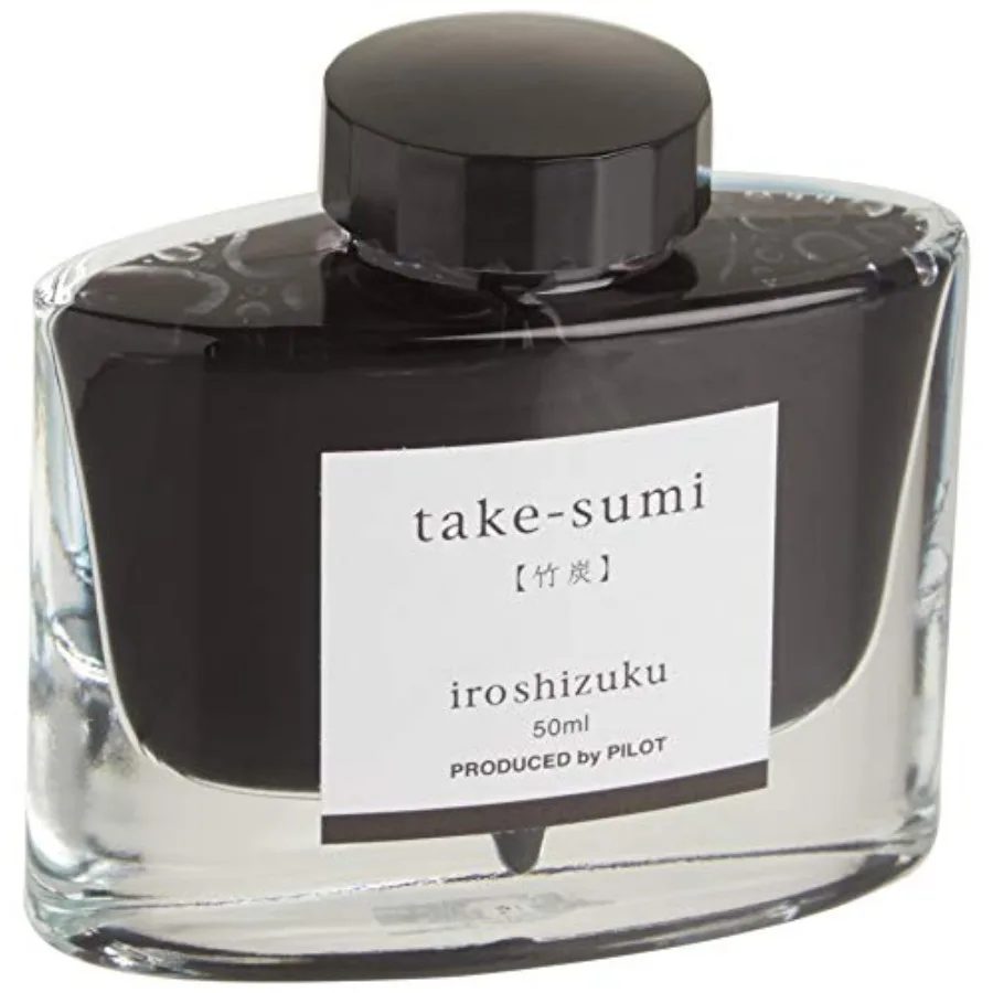 

Чернила для перьевых ручек Iroshizuku Take-Sumi Bamboo Charcoal Black, 50 мл (69224)