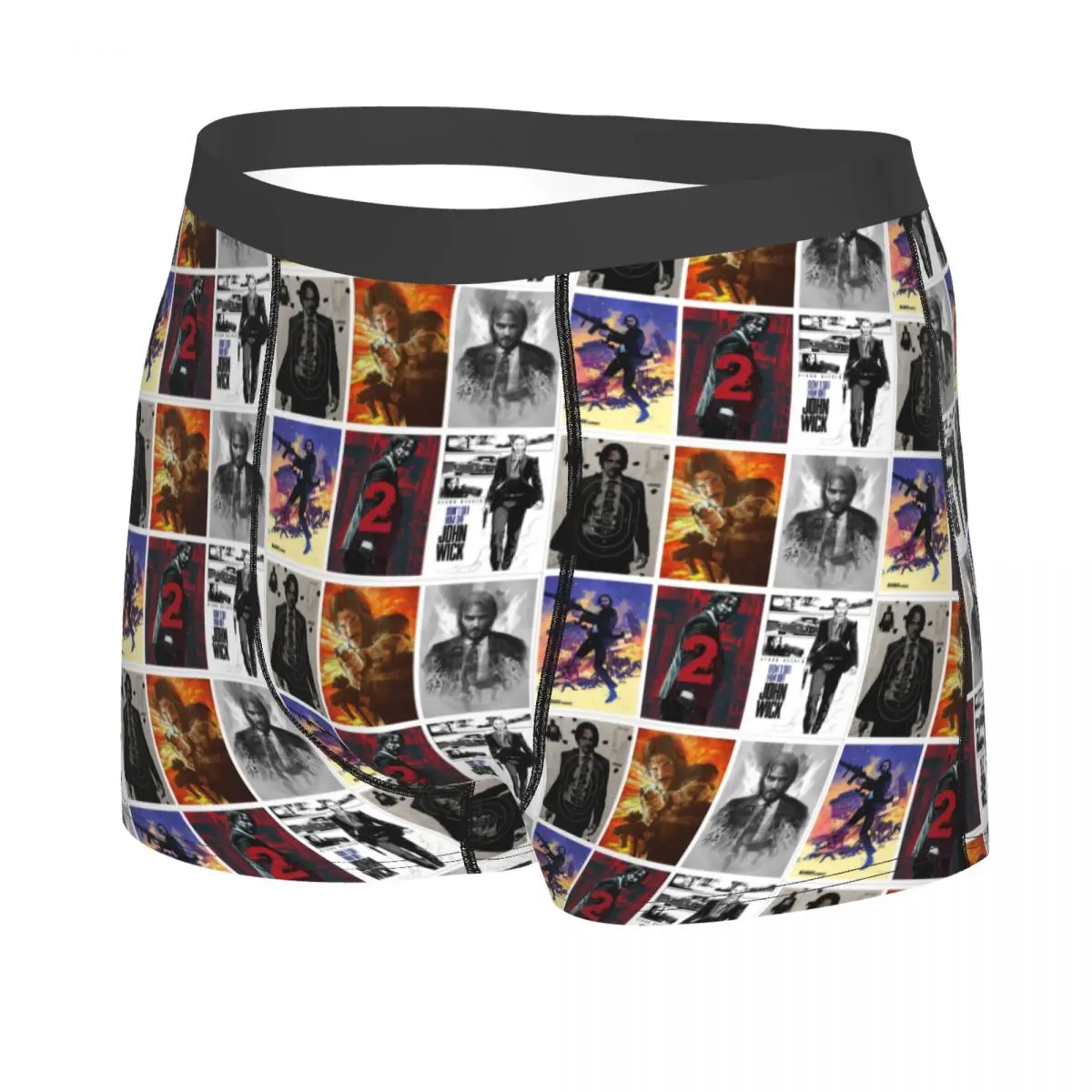 Keanu Reeves Boxer Briefs for Men, Cool Cuecas, Altamente Respirável, Alta Qualidade, Presentes de Aniversário