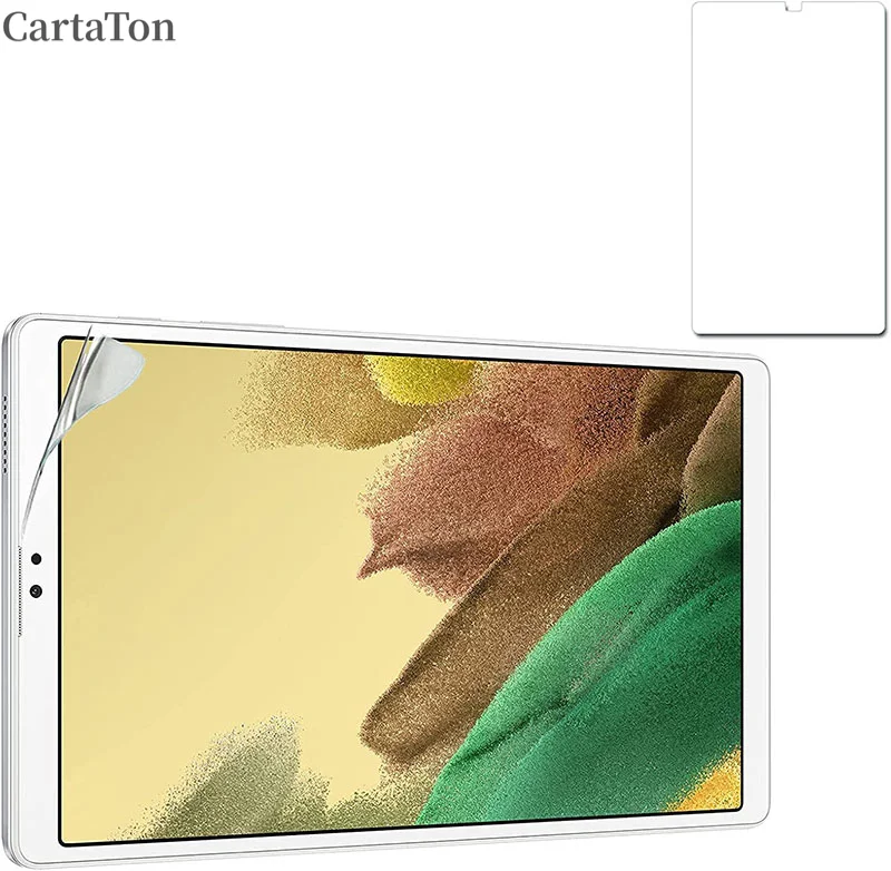 Protector de pantalla 2.5D de cubierta completa 9H, película protectora para Samsung Galaxy Tab S7 FE Plus S6 lite S5E S4, película HD para mascotas