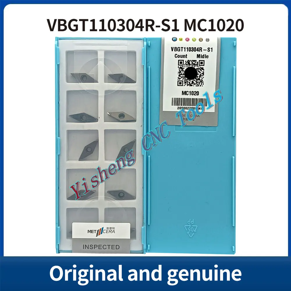 メテセラ切削工具 VBGT110302L-S1/110302R-S1/110304L-S1/110304R-S1/160402L-S1/160402R-S1/160404L-S1/160404R-S1 MC1020