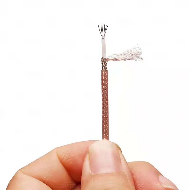 RG178 RG-178  Coaxial Cable Pigtail Wire Shield Silver Platied Antenna 50Ohm Low Loss for Crimp Connector Fast Best Selling RF