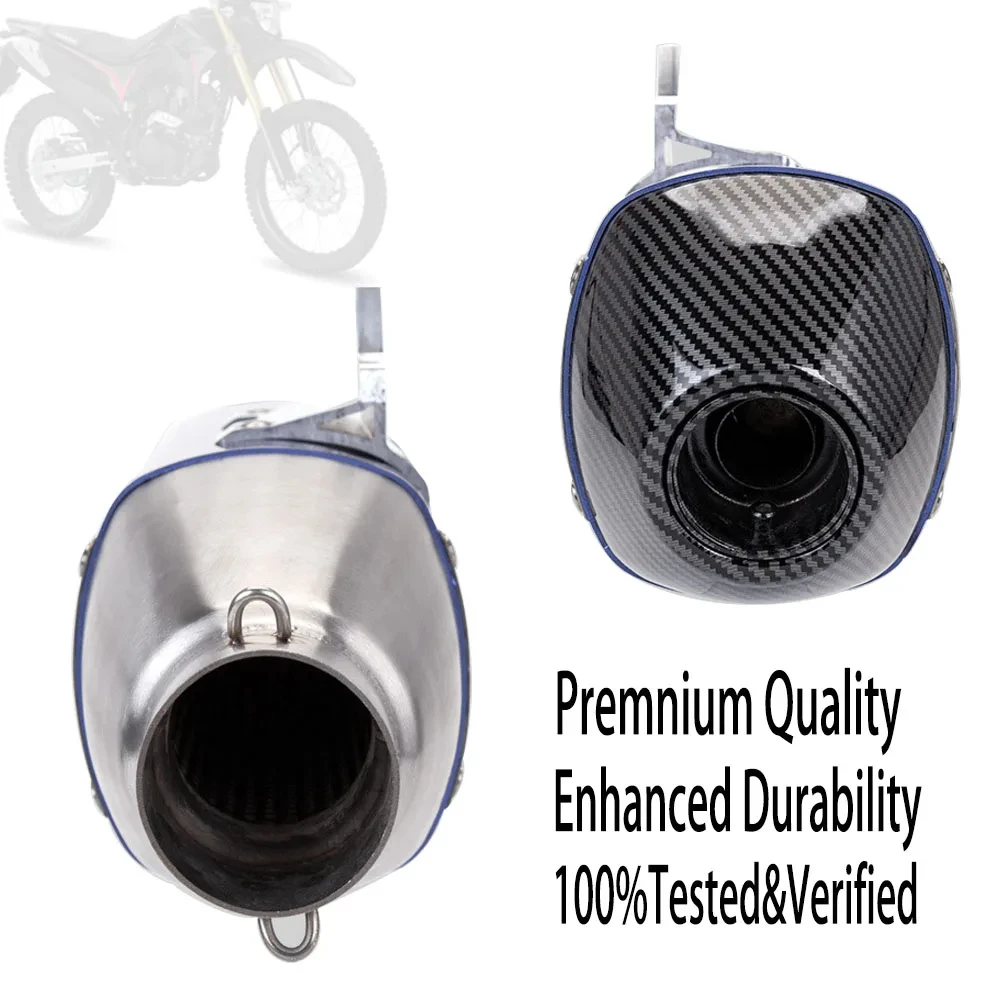 Length 480mm Motorcycle FMF 4T Exhaust Muffler Pipe Escape Moto Inlet 51mm Universal with DB Killer tubos de escape motos view 5