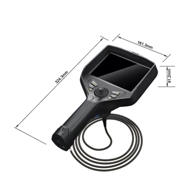 2.0/2.8mm Lens CMOS HD Industrial Endoscopic Camera H.264 SD Card Industrial Endoscope