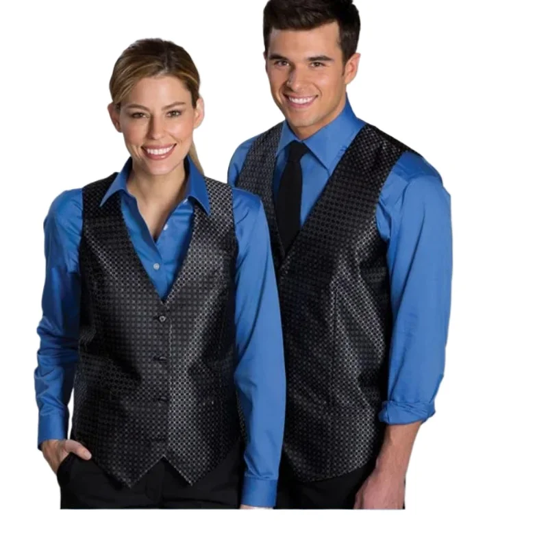 

Hotel Staff Uniform Design Bar Waitress Vest Uniform Hotel