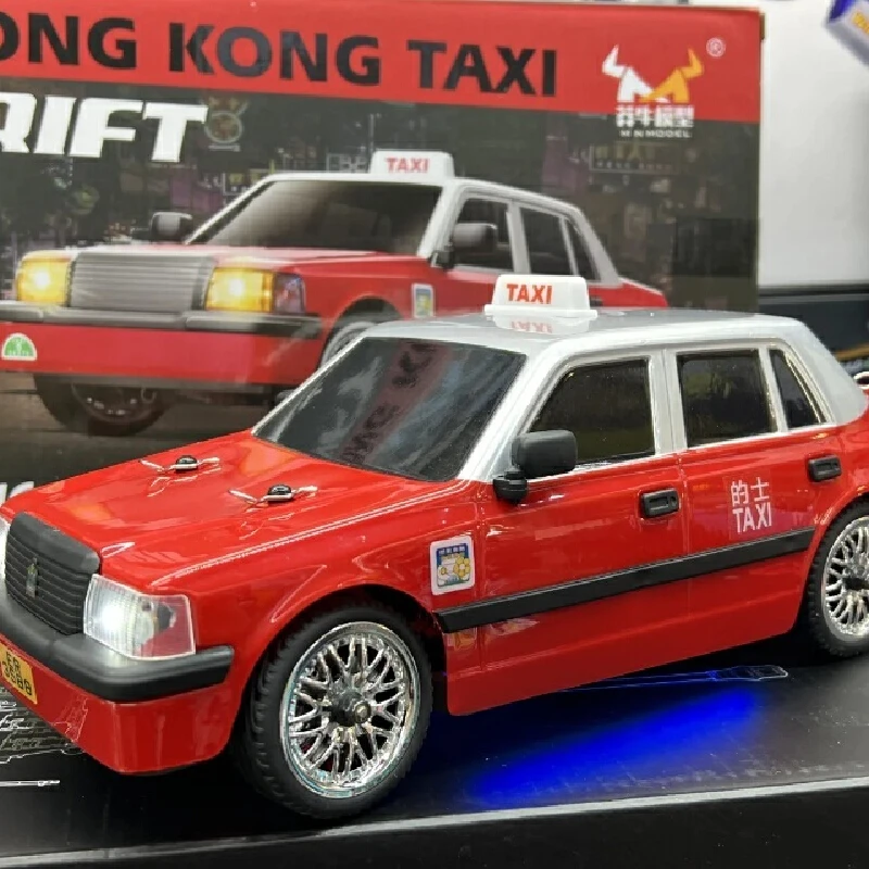 Mn-38 Hong Kong Taxi 1:16 Model Remote Controlled Sedan Taxi Racing Full Scale Rc Drift Racing Children Adult Remote Controlled