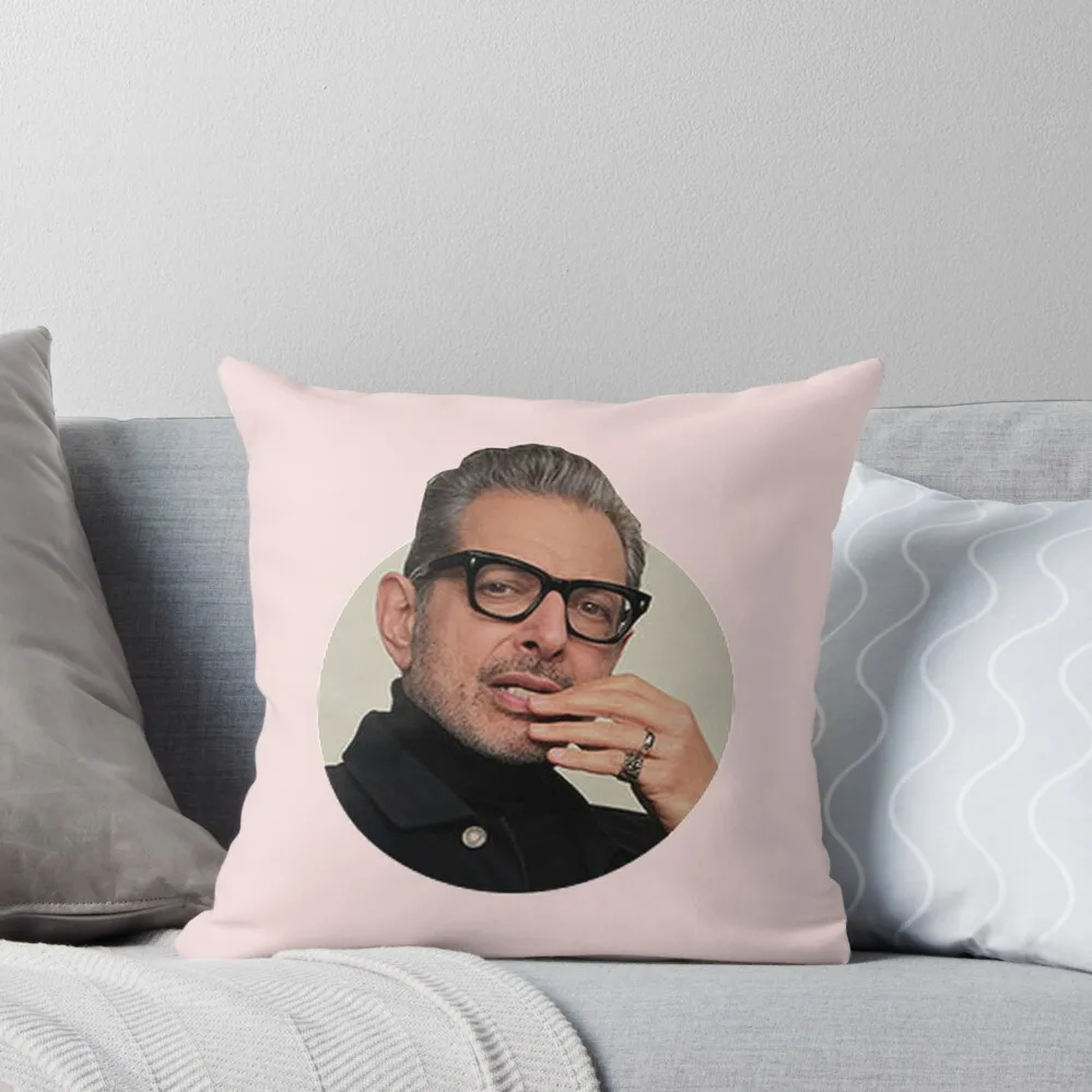 

Jeff Goldblum Throw Pillow home decor items autumn pillowcase Pillow Covers Decorative christmas supplies pillow