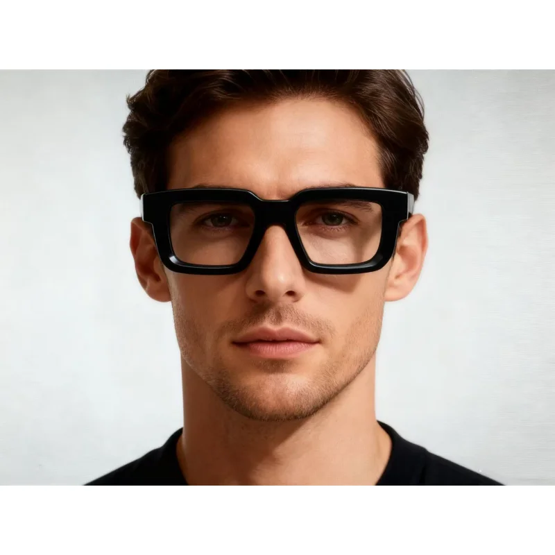 

Acetate Eyeglasses Frame Men Clear Demo Lenses Women Good Quality Glasses Frame Prescription Myopia Reading Eyewear Frames