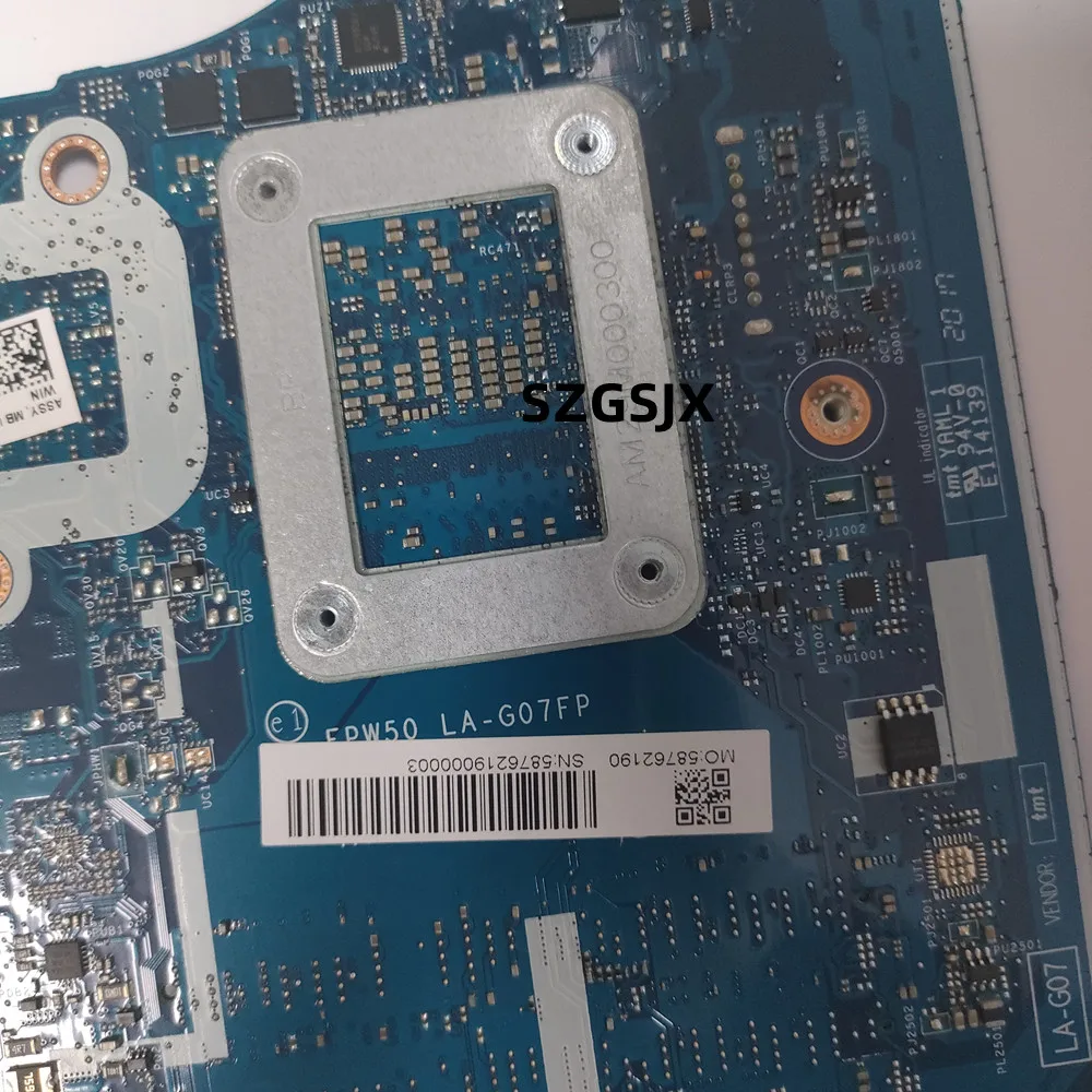 Imagem -03 - Motherboard para hp 250 g7 15-da La-g07fp 4205u I58265u I79565u Cpu L68946601 L35245-601 L65512-601 001 100 Teste