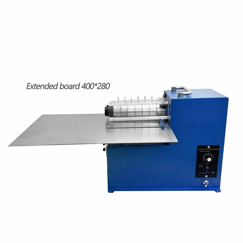 splitting machine QK-k72 single head Large platform leather glue machine adjustable speed