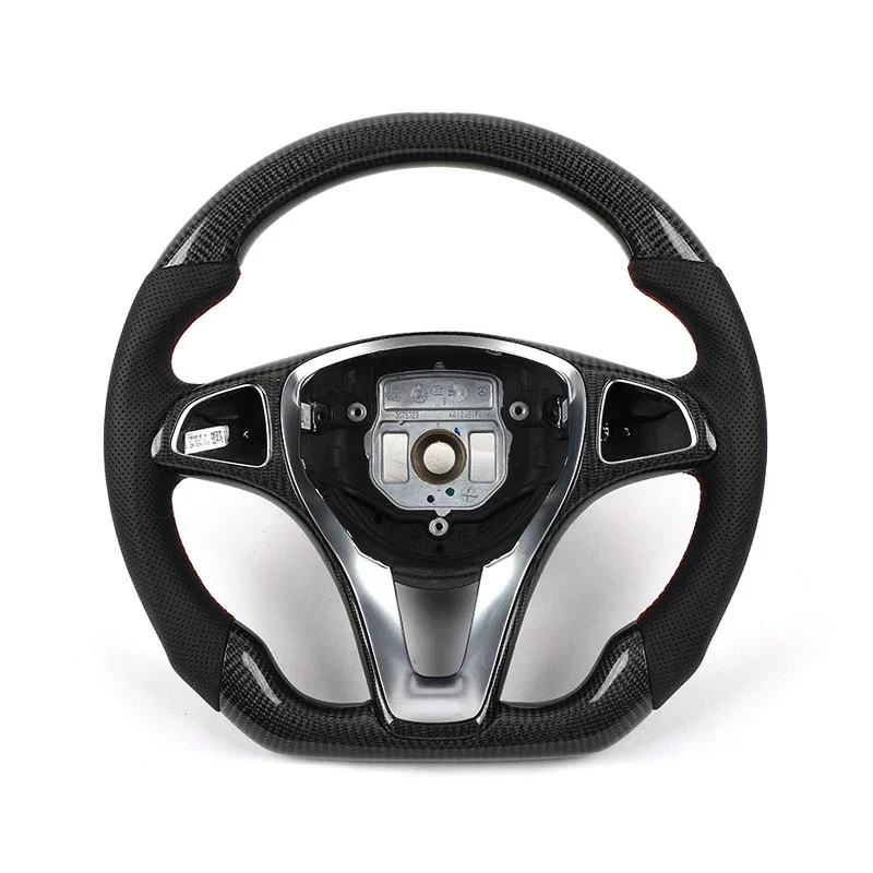 Suitable For Mercedes-Benz W204 W212 W207 X204 X164 W463 Modified Carbon Fiber Steering Wheel