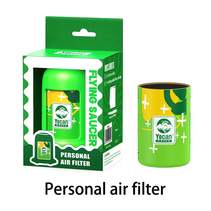 Portable Yocan Green Flying Saucer Personal Air Filter