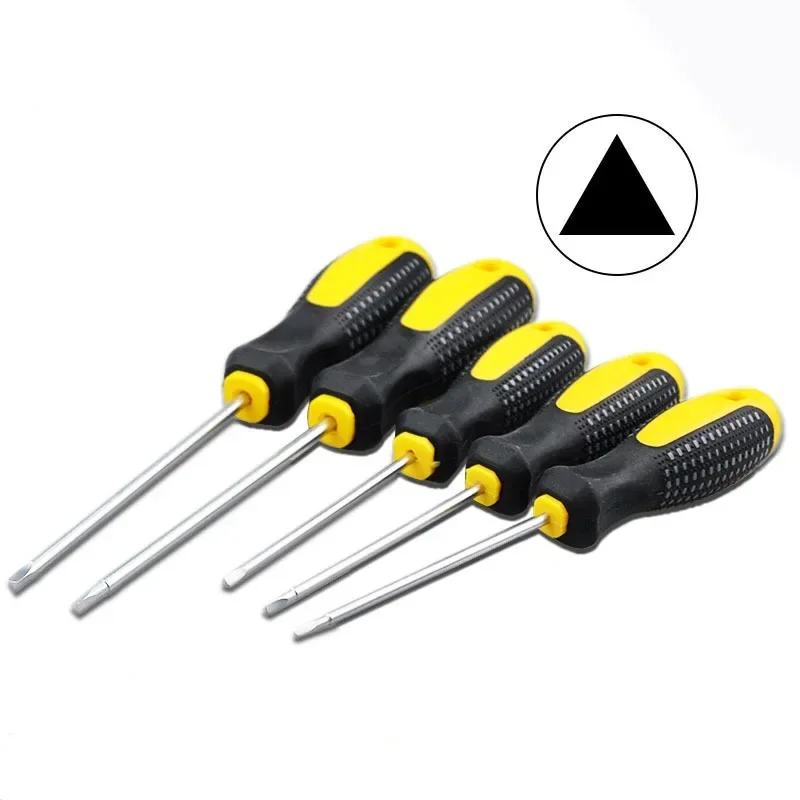 1.8mm/2mm/2.3mm/2.6mm/3mm Triangular Screwdriver CR-V Triangle Special Screw Driver Magnetic Screwdrivers Household Hand Tools