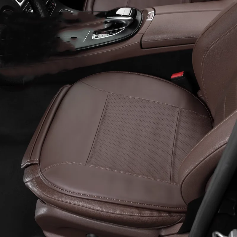 

Luxury NAPPA Leather Car Seat Cushion For Audi A3 A4 A5 A6 A7 Q2 Q3 Q5 Protection Pad Autointerior Decoration Products Covers