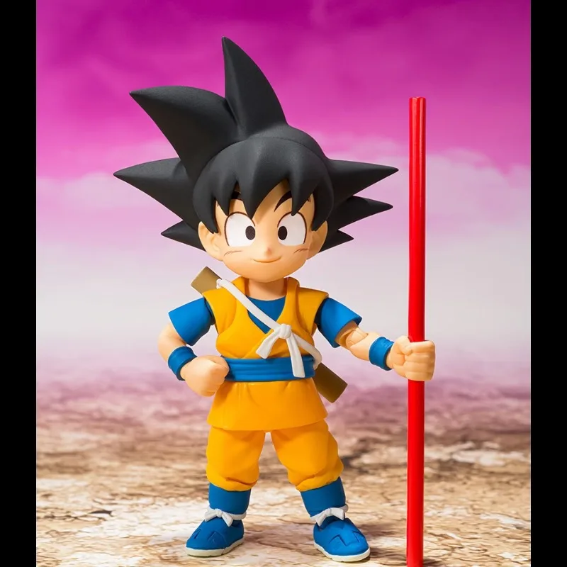 Original In Stock Bandai S.H.Figuarts SHF Dragon Ball Son Goku MINI -DAIMA Anime Action Figure Toy Gift Model Collection Hobby