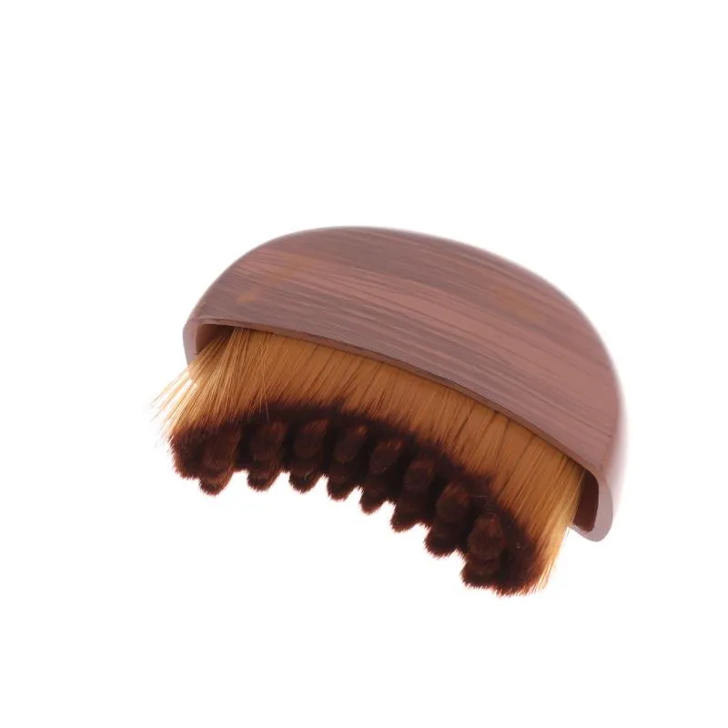 แปรงนวดหน้าแบบไลม์ฟาติกคอนทัวร์ริ่ง – เครื่องมือแปรงแห้งสำหรับการระบายน้ำเหลืองและการนวดปรับรูปหน้า