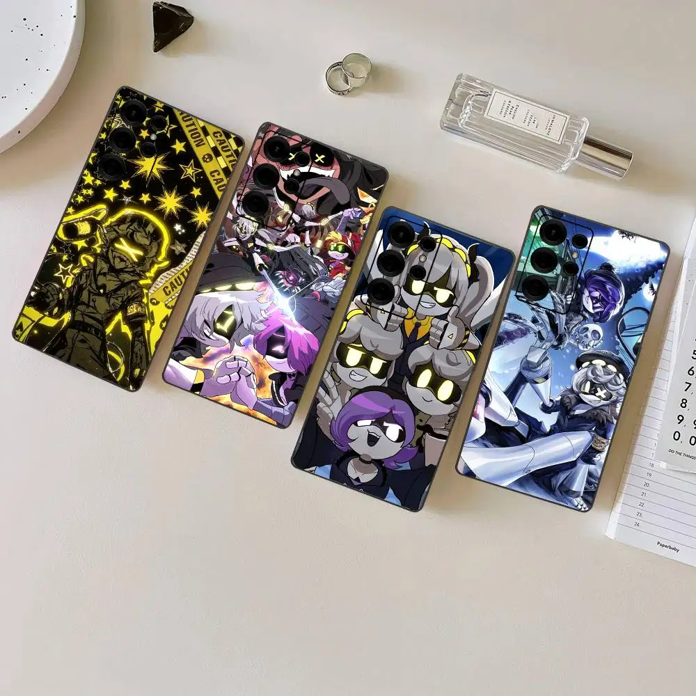 Anime M-Murder D-Drones Phone Case For Samsung S 24 fe 25 Ultra plus 20 lite 21 30 22 23 24 22 Ultra 5G Fundas