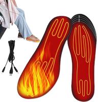 Electric Heating Insoles Foot Warmers Insoles Heated Insoles For Men Outdoor Foot Warmer Rechargeable Foot Warmer Free Tailoring