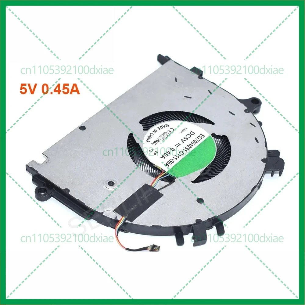 New Laptop CPU Cooling Fan 4-Line Cooler EG70040S1-C111-S9A Notebook PC DC5V 0.45A Fan For SUNON