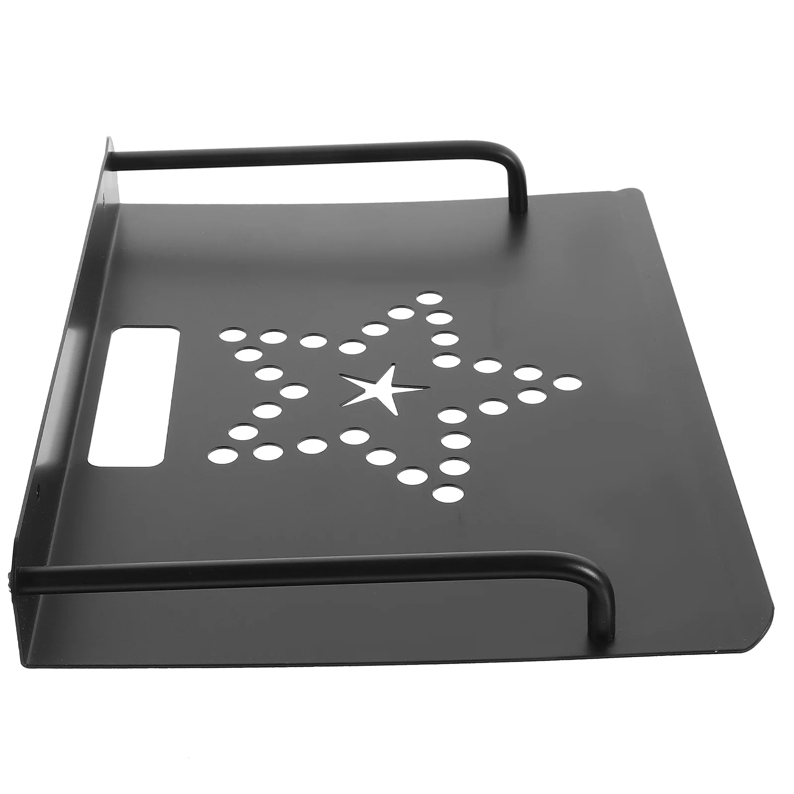 

Wall Mounted Router Stand Metal Projector Shelf Floating Projector Holder Wall Storage Rack Cable Organizer Router Shelf