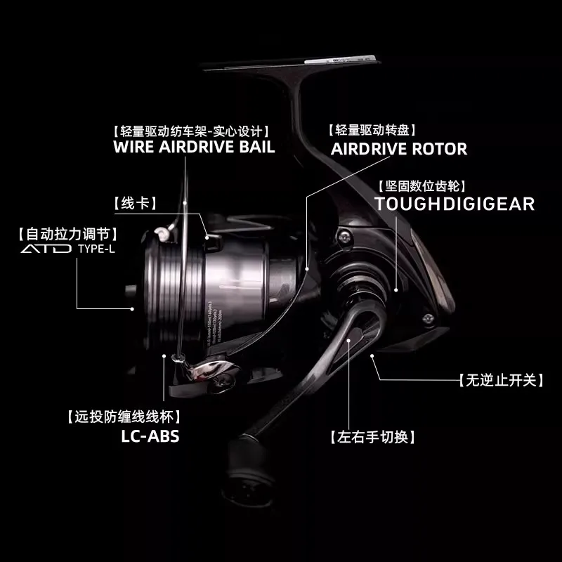 Original DAIWA 2026 CROSSFIRE Spinning Reel - Smooth Retrieve