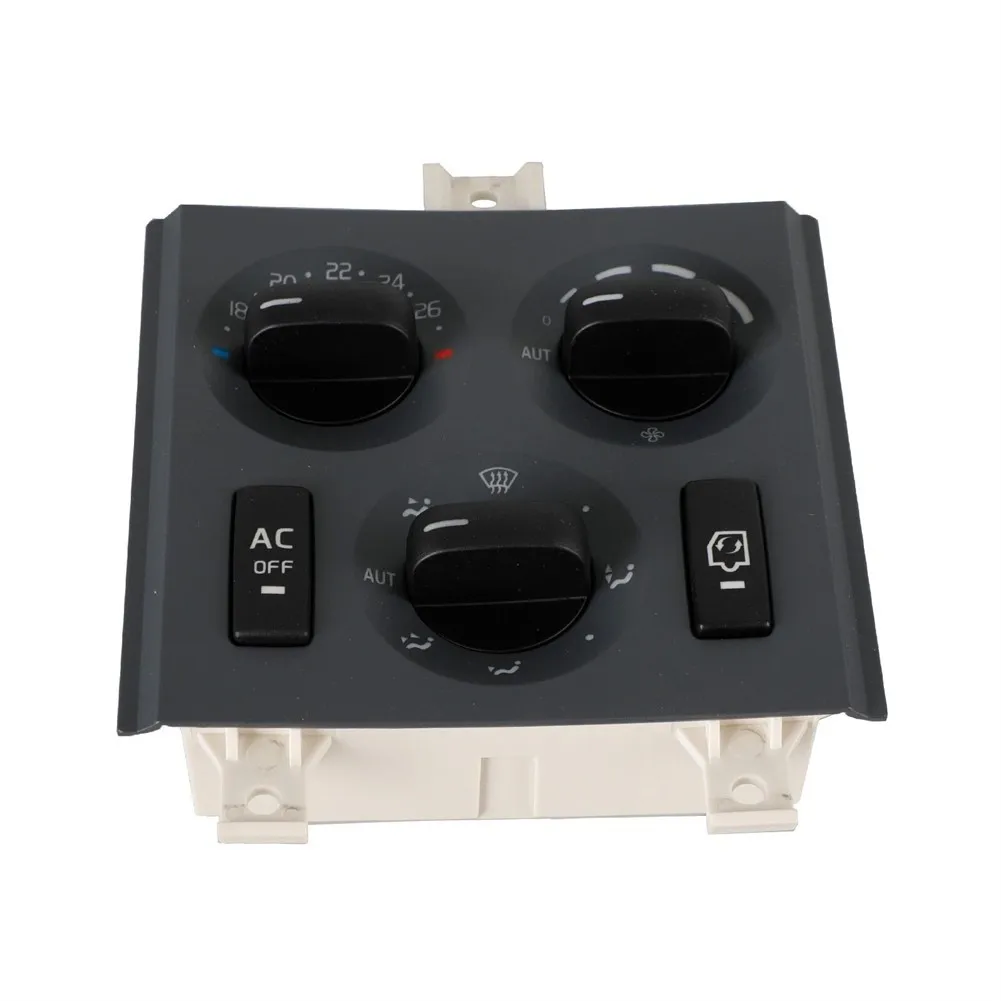 Air Switch Climate Control Panel Black AC Control Unit Panel High Reliability Component Stable Performance Switch