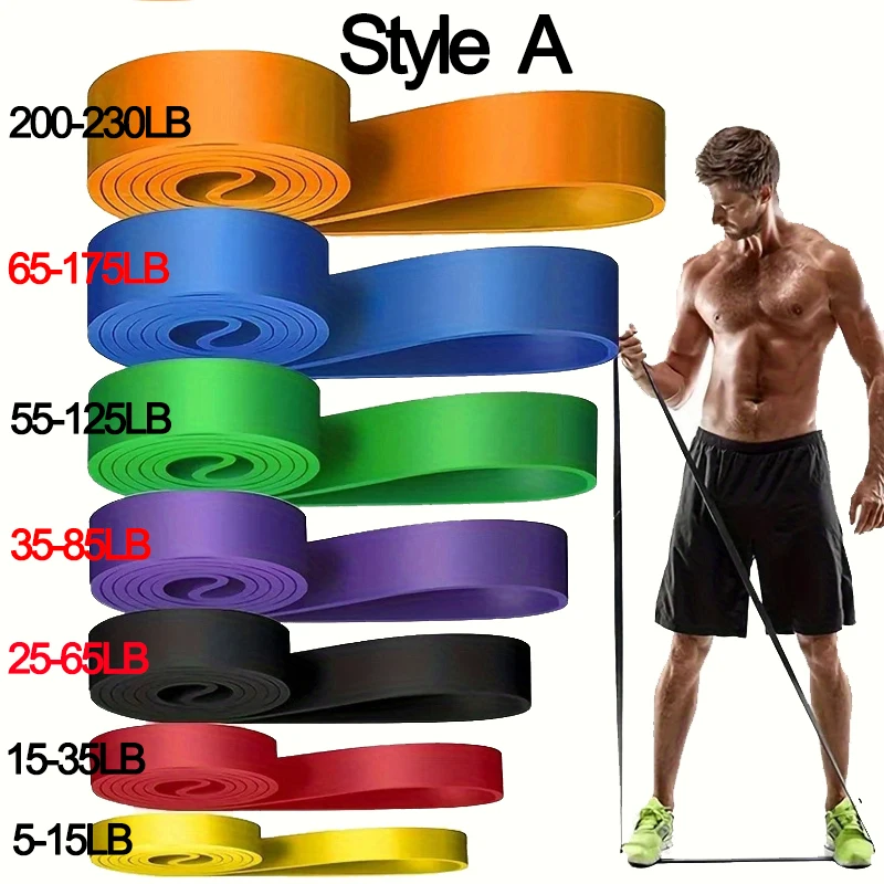 Bandas de resistencia de 2 estilos, bandas de ejercicio, bandas de asistencia para dominadas, bandas de levantamiento de pesas para hombres y mujeres, entrenamiento físico, entrenamientos en casa